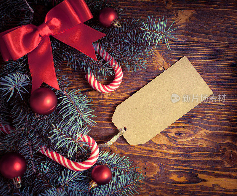 圣诞装饰品与礼品卡