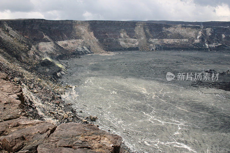 夏威夷的基拉韦厄火山口