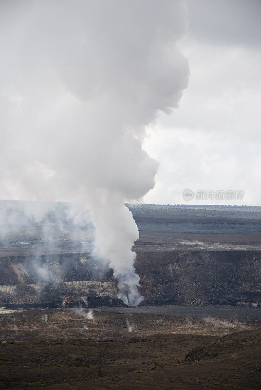 火山，夏威夷，基拉韦厄火山口