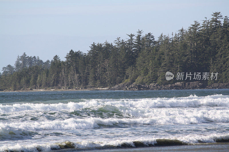 大型沿海波浪