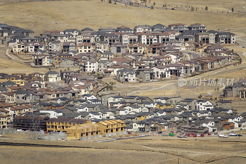 庞大的莫里森住宅和公寓分部建设科罗拉多州