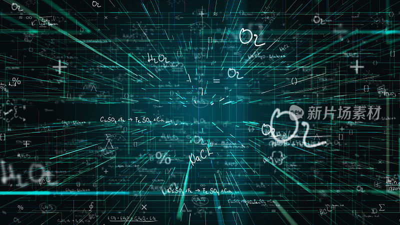 科学，数学，化学方程式