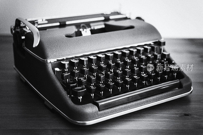 1950年代的老式打字机