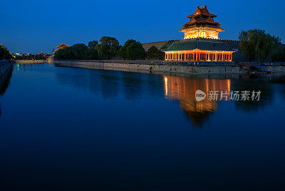 紫禁城之夜——中国北京