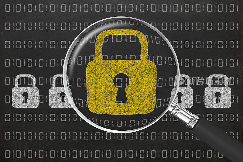 互联网网络安全锁数据隐私安全