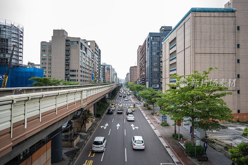 台北的城市街道