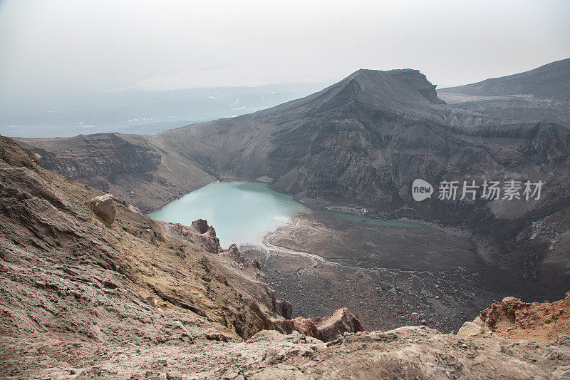 戈雷火山火山口，堪察加半岛，俄罗斯