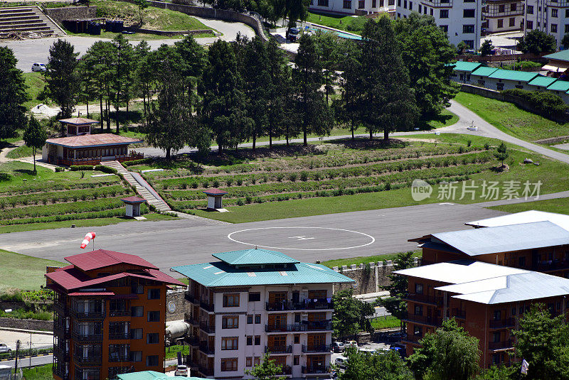 廷布陆军直升机停机坪，廷布，不丹