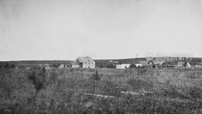 1913年，加拿大阿尔伯塔省拉克镇拉比切镇