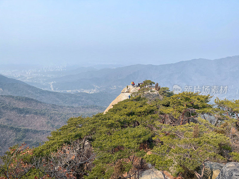 韩国冬季登山