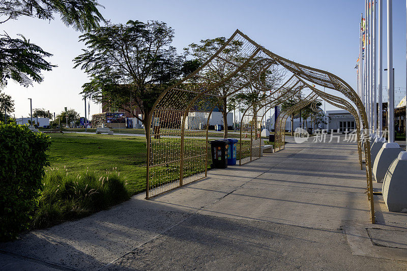 2023年国际园艺博览会在卡塔尔多哈比达公园举行