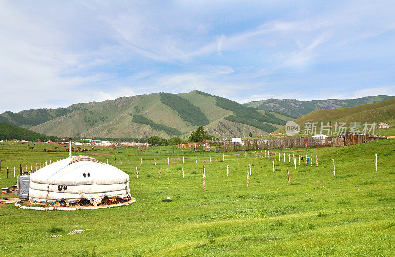 蒙古乌兰巴托的Gorkhi-Terelj国家公园