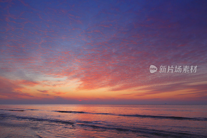 海上日落