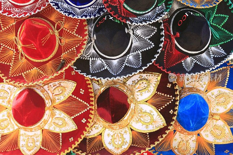 墨西哥彩色宽边帽——墨西哥文化的象征
