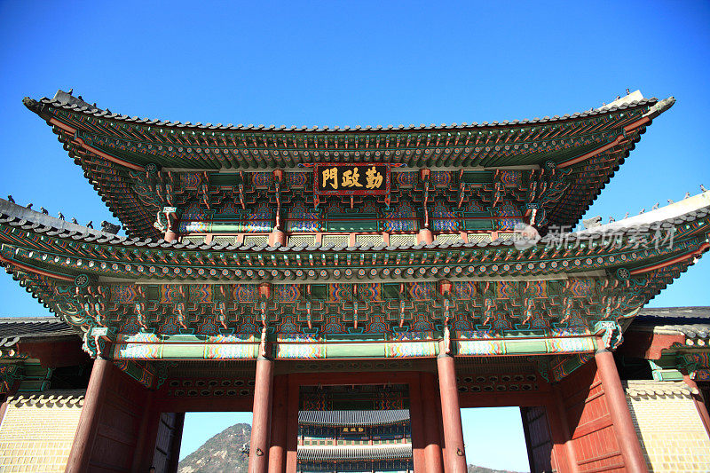 景福宫的大门