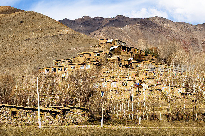 阿富汗村庄