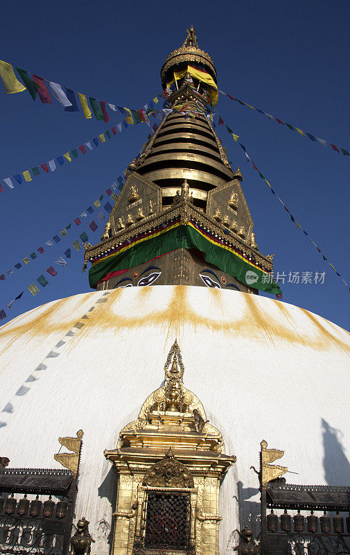 Swayambhunath加德满都,尼泊尔。