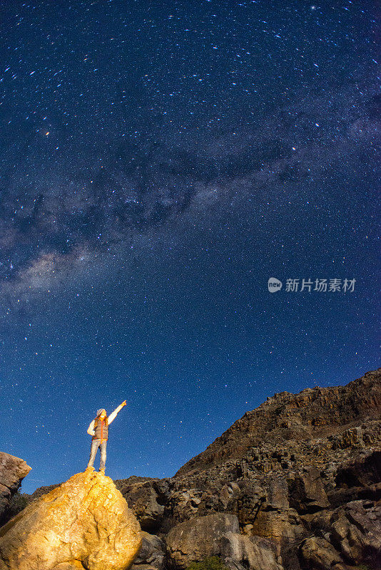 指向星星