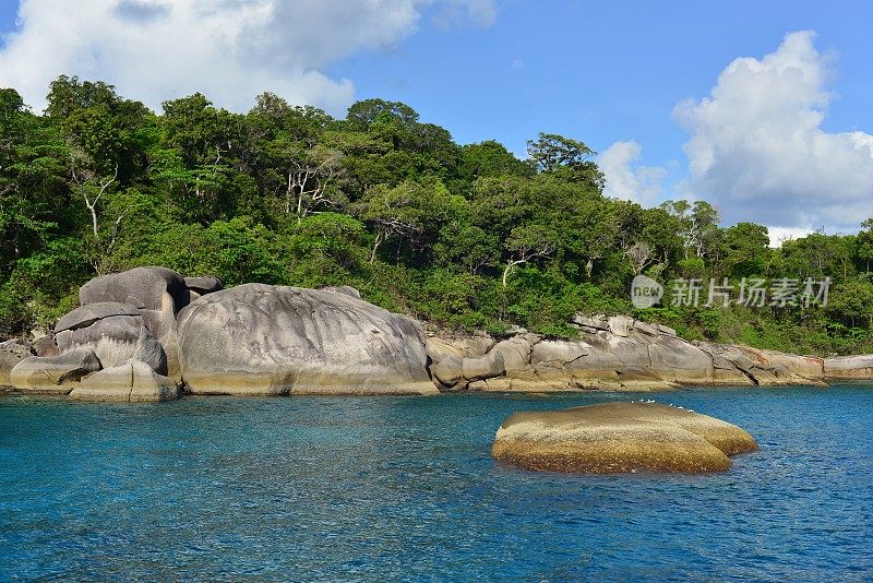 Similan群岛,泰国。