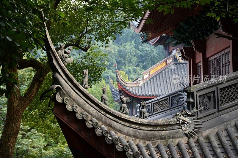 灵隐寺，杭州-中国