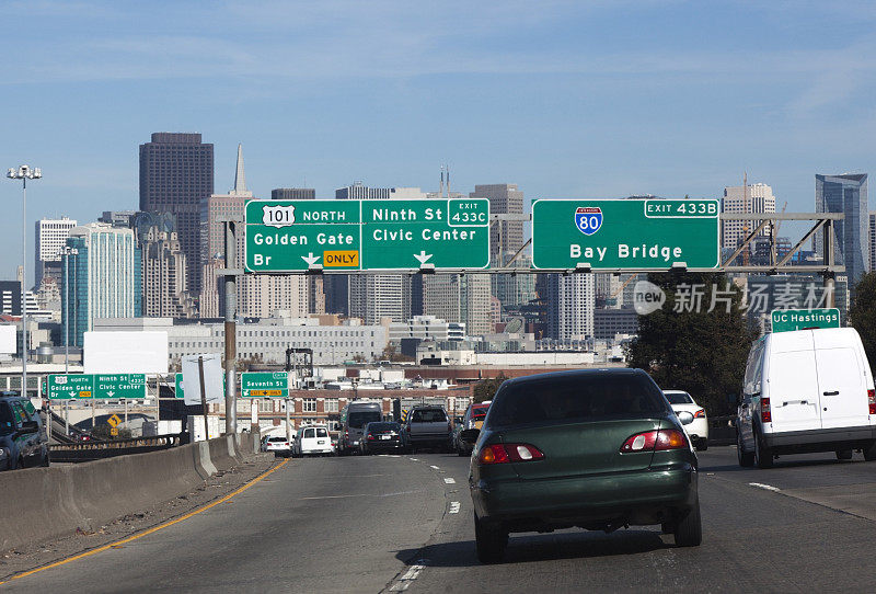 旧金山交通大桥标志