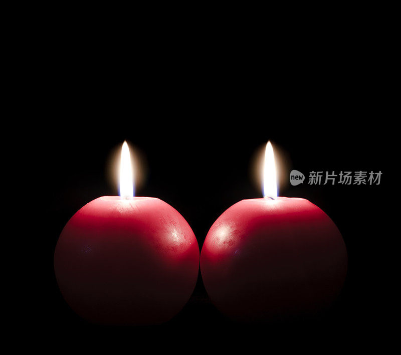 两支蜡烛