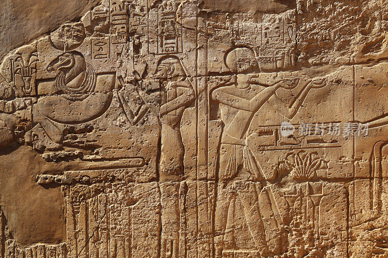 埃及约旦河西岸的拉马塞姆壁画