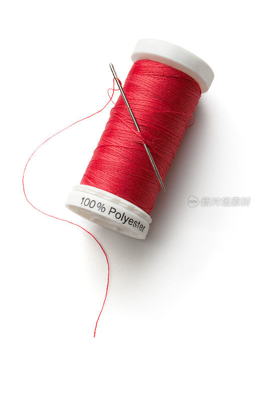 纺织品:红线和红针