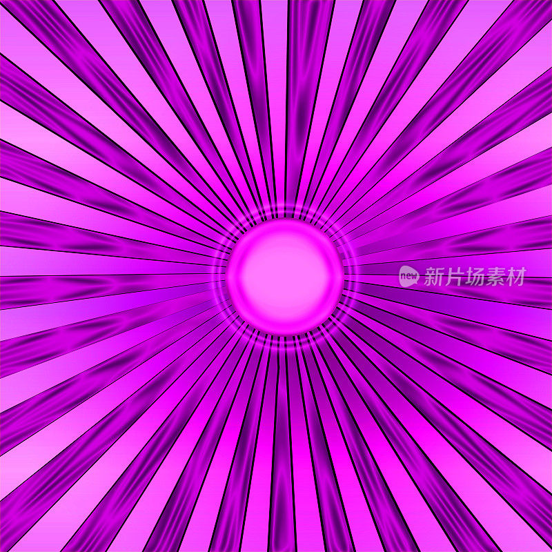 紫色的魔法光