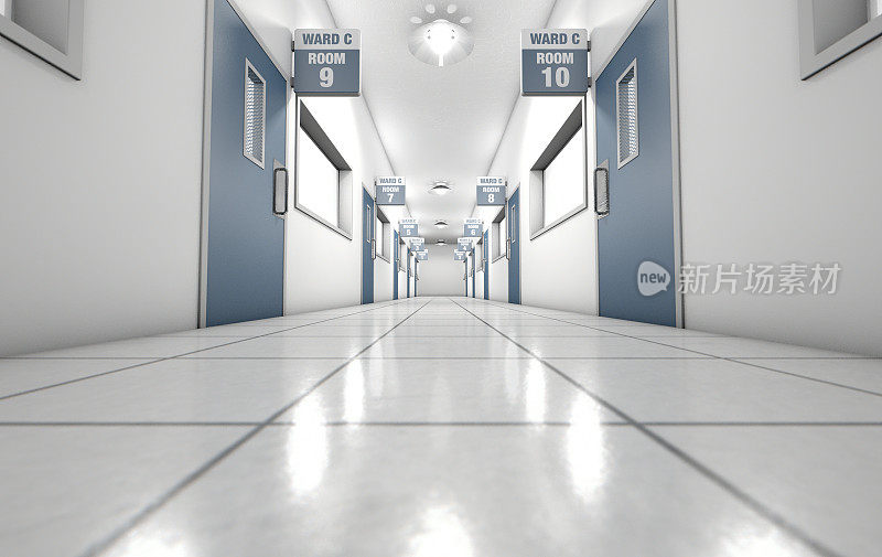 医院的走廊