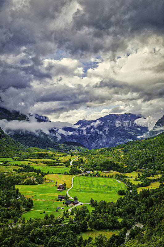 挪威山地景观(HDRi)