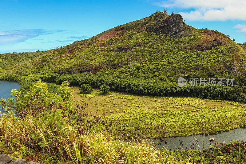 考艾岛，瓦拉河全景