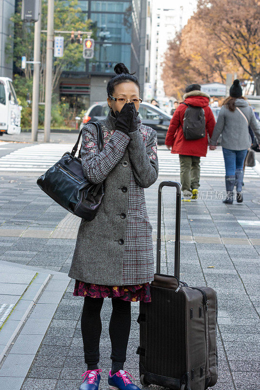 日本商业的女人