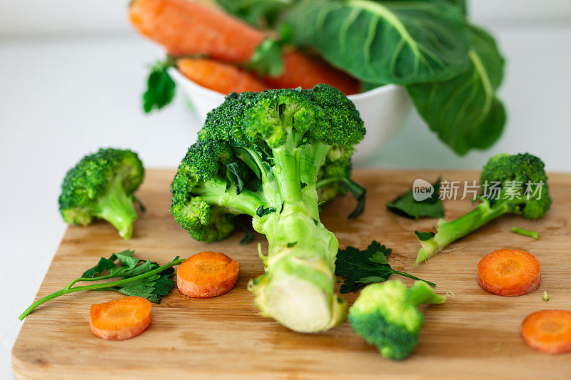 蔬菜库存照片的特写