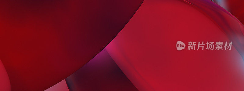 美丽的抽象背景，红-酒红色层互相重叠。
