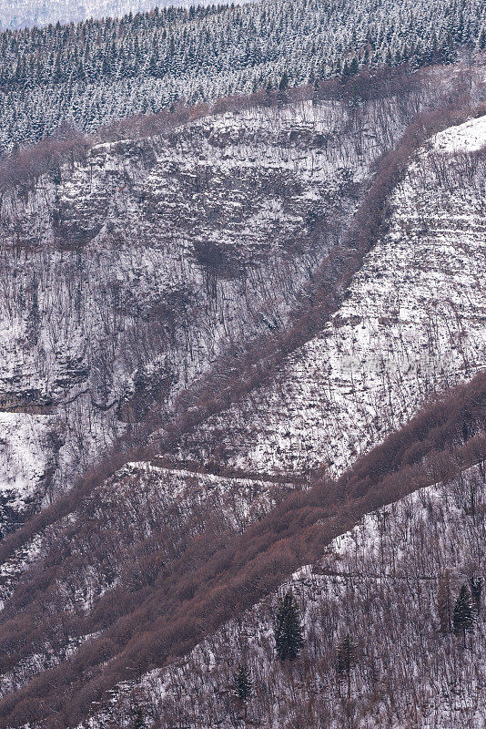 格拉巴山——冬季景观