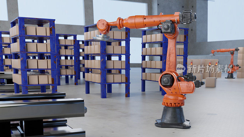 机器人手臂工业技术手臂机器人人工智能制造箱体产品制造工业技术产品出口进口未来产品食品化妆品服装仓储机械未来