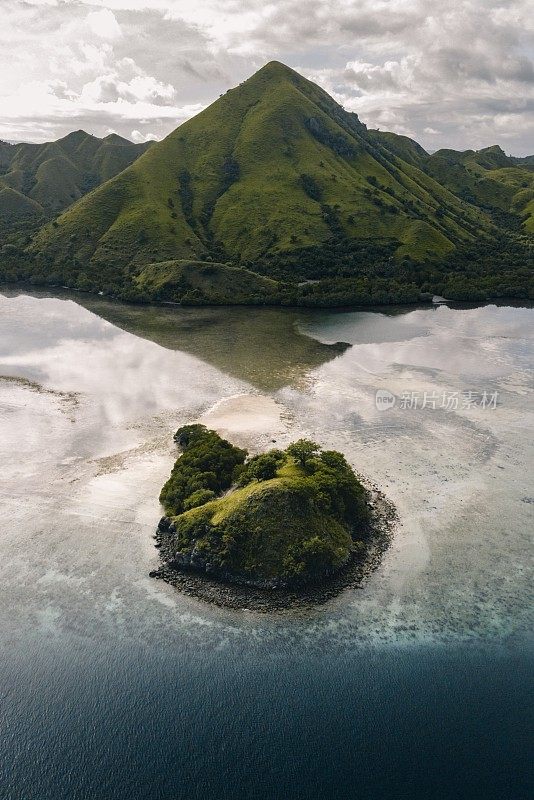 印尼科莫多岛的风景