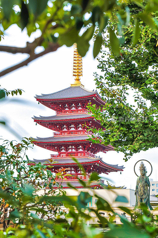 浅草五层塔