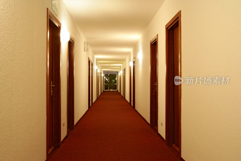 酒店的走廊
