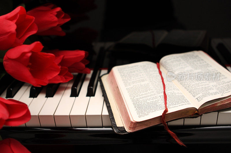 圣经和钢琴