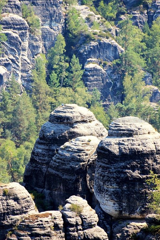 Bastei岩