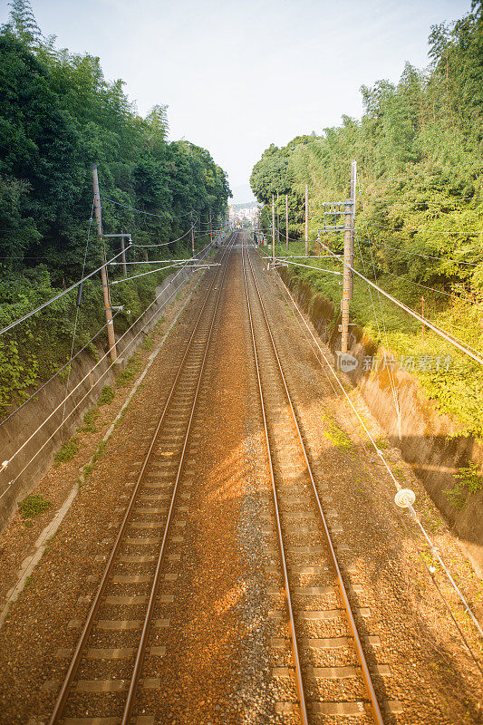 日本京都彰野铁路通道