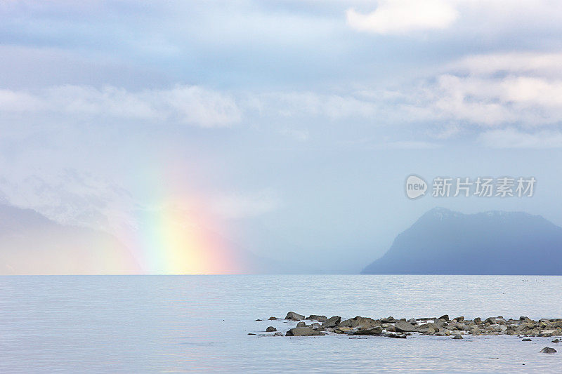 彩虹地平线复活湾卡特迈山