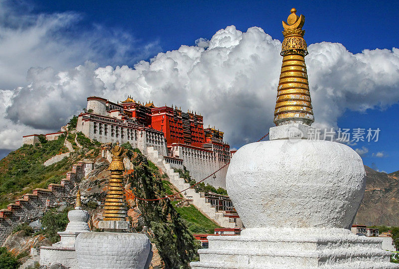 西藏的布达拉宫