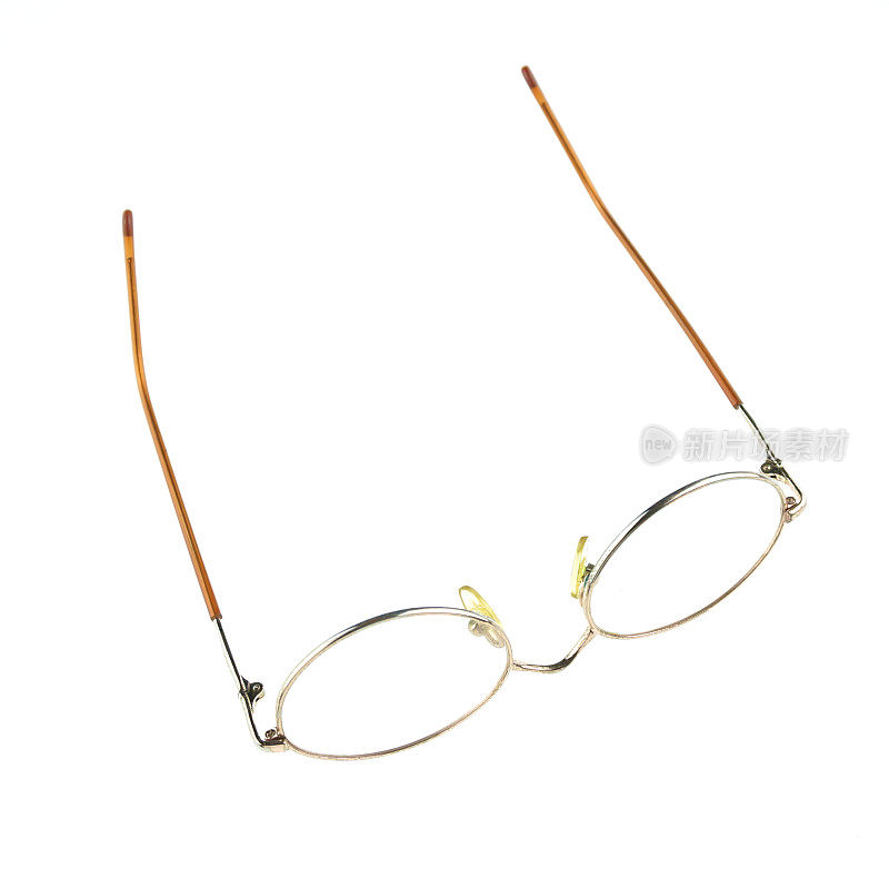 旧眼镜对于视力有问题的人来说，放上去就孤立了