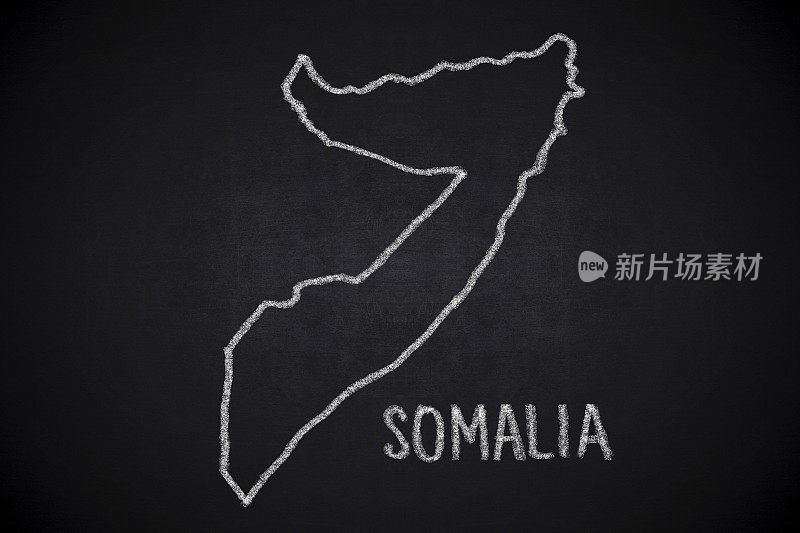 非洲索马里地图