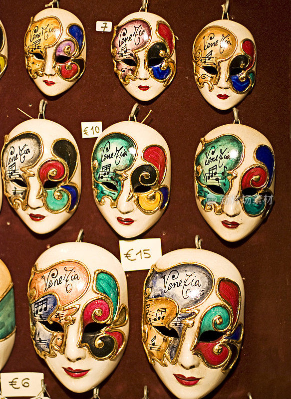 出售面具威尼斯狂欢节