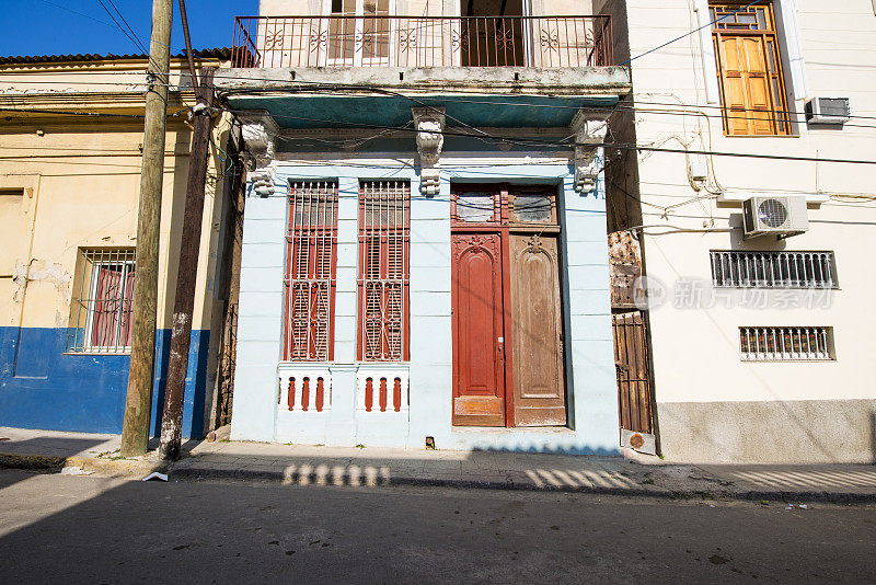 哈瓦那古巴住宅公寓建筑