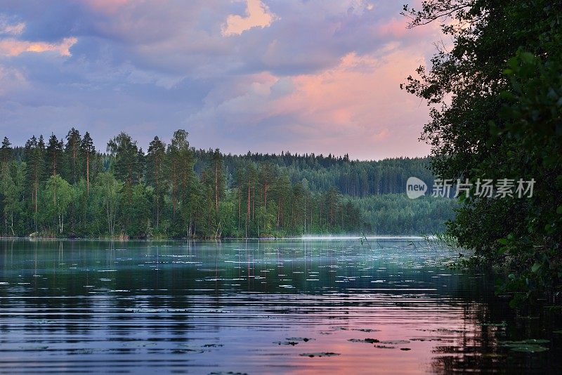 芬兰的Saimaa湖